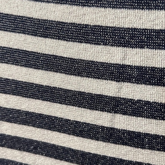 Michael Stars from Anthropologie long stripped top 3/4 sleeves size M - Picture 3 of 6